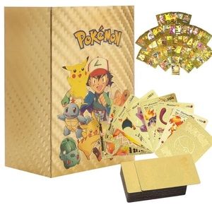165 Pokémon Cards Foil GOLD PACK CARDS TCG GX Vmax GX Card Charizard Rar…